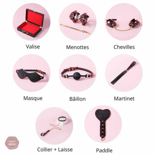 Ensemble BDSM pour couples audacieux