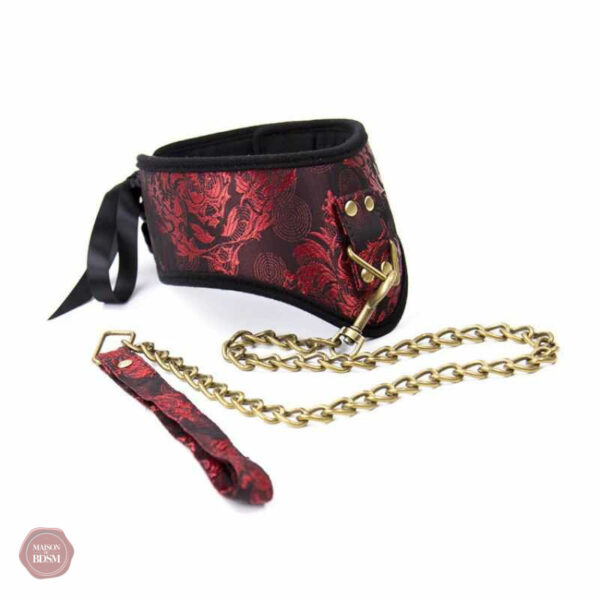 Kit de jeu BDSM en flanelle pour l'exploration sensuelle