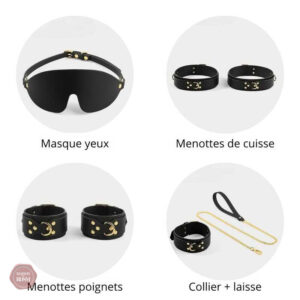 Set complet pour explorations sensuelles et érotiques