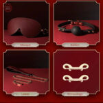 Kit complet pour jeux BDSM dans un style chic et sophistiqué