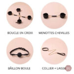 Accessoires raffinés pour des jeux érotiques variés