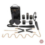 Kit BDSM Premium Noir pour des jeux de soumission raffinés