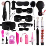 Kit BDSM 22 pièces, ensemble complet pour des jeux intimes