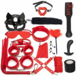 Accessoires variés pour expériences de bondage