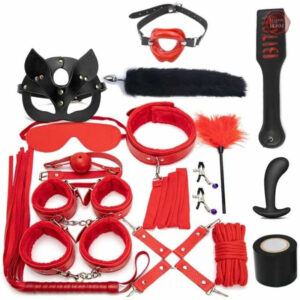 Accessoires variés pour expériences de bondage