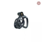 Cage de chasteté Black Cobra pour contrôle et plaisir