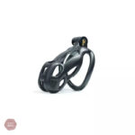 Cage de chasteté Black Cobra, design ergonomique