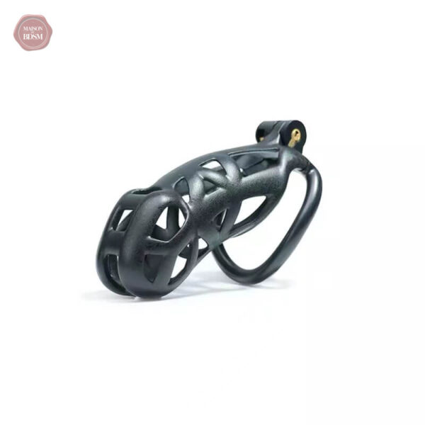 Kit de chasteté Black Cobra, confort et sécurité garantis