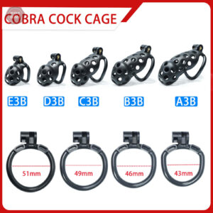 Kit de chasteté Cobra, longueur ajustable