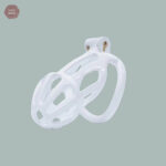 Cage de chasteté ajustable, modèle Cobra à rayures