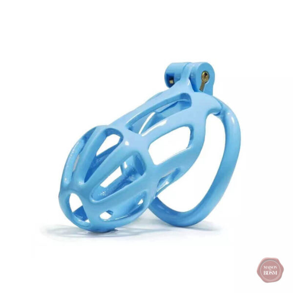 Accessoire de chasteté Cobra bleu élégant
