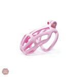 Kit de cage de chasteté, Cobra et rayures roses