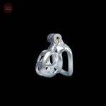 Cage de chasteté Silver Cobra, taille personnalisable pour un confort