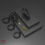Kit de chasteté ergonomique NaJa pour des sessions prolongées