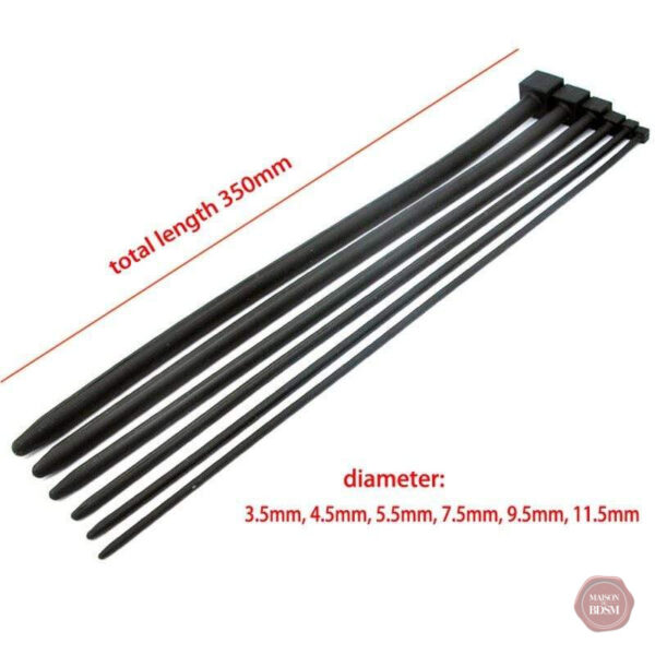 Ensemble de sondes noires pour piercings
