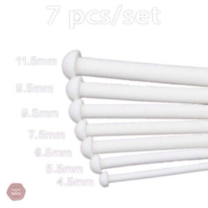 Sonde urétrale en kit avec tête de champignon blanc