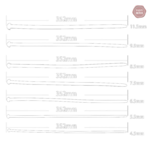 Kit de sonde urétrale avec designs variés et pratiques