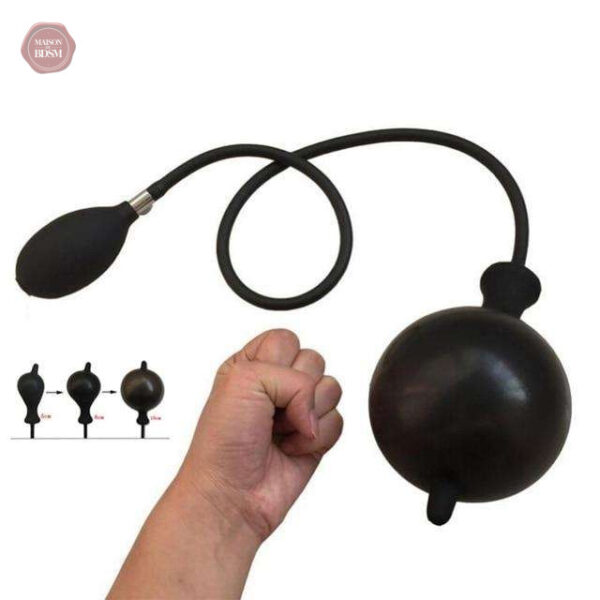 Plug anal avec design gonflable pour divers plaisirs