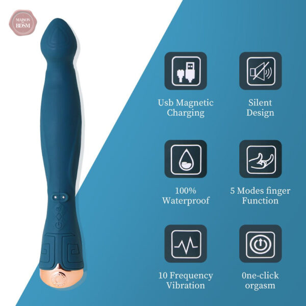 Vibromasseur pour sensations intenses et agréables