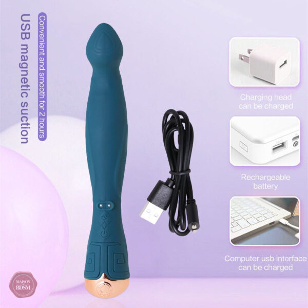 Vibromasseur à usage polyvalent pour le plaisir féminin