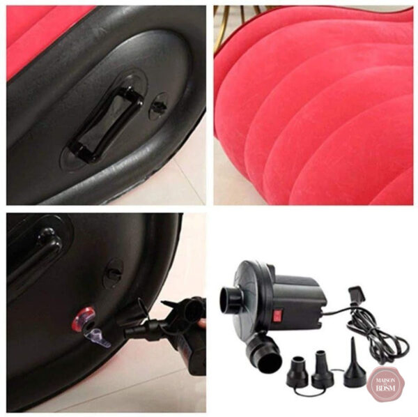 Lit conçu pour le BDSM, favorisant le confort et l'ergonomie