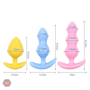 Plugs anaux en différentes tailles pour tous les niveaux