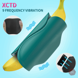 Manchon de pénis vibrant - 9 fréquences de vibrations