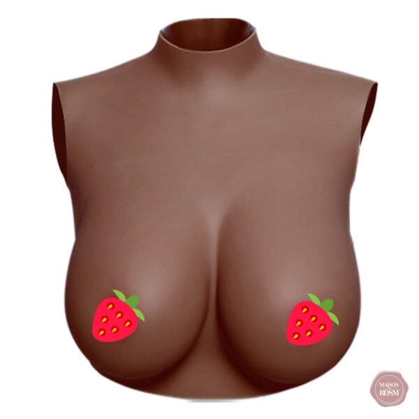 marron-fonce-col-rond-cd-cross-dressing-faux-seins-travestis-1 Faux seins marron foncé pour cross dressing travesti