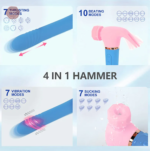 Sextoy couple avec vibration intense, plaisir partagé