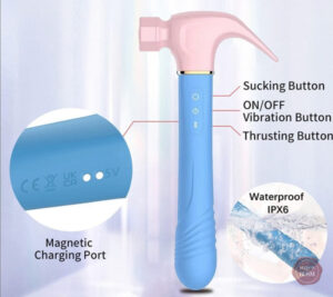 Outil de plaisir pour couples, design ergonomique
