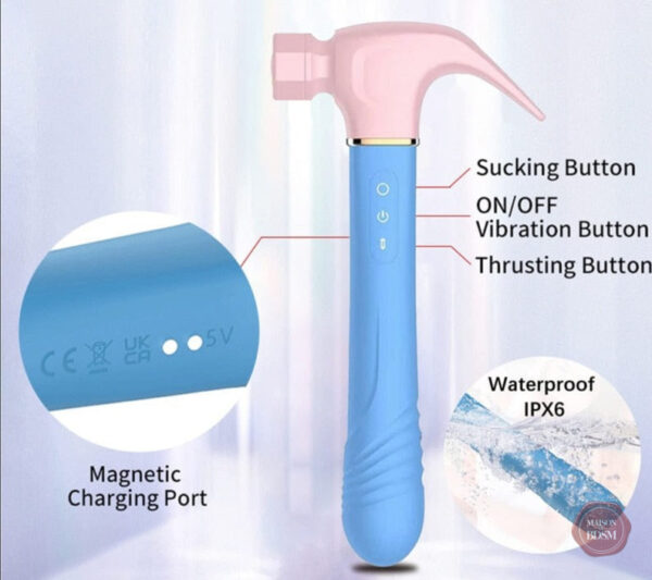 Outil de plaisir pour couples, design ergonomique
