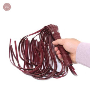 Accessoire de bondage bordeaux pour sensations intenses