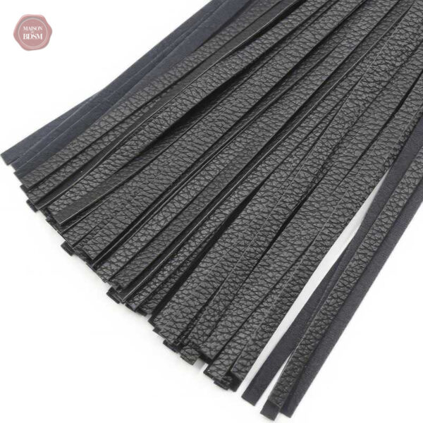 Fouet noir pour sensations intenses