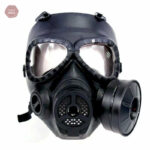 Accessoire érotique : masque à gaz pour fétichisme
