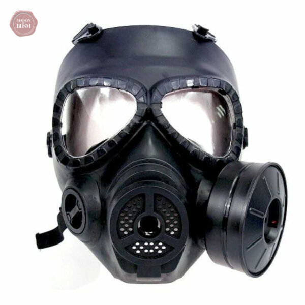 Accessoire érotique : masque à gaz pour fétichisme