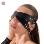 Masque en cuir durable pour le plaisir BDSM