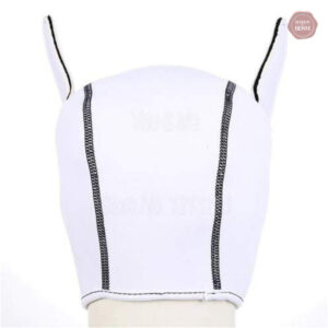 Accessoire BDSM en forme de chien, coloris blanc