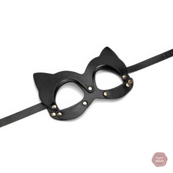 Masque de plaisir en cuir pour un look audacieux