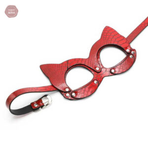Masque BDSM Luxe Rouge