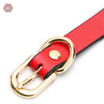 Masque sexy rouge pour aventures BDSM