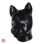 Masque chien en latex pour jeux BDSM