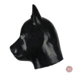Accessoire BDSM : masque en latex pour chien
