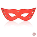 Accessoire BDSM en cuir, masque sexy pour l'intimité