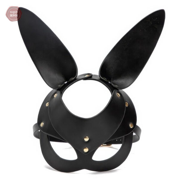 Masque en cuir pour des expériences sensorielles BDSM