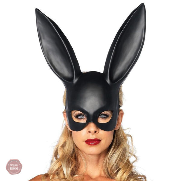 Masque en cuir lapin pour l'éveil des sens