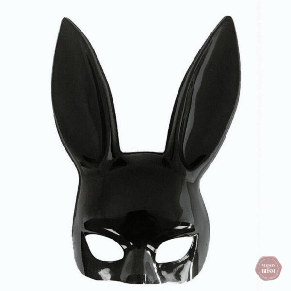 Design ludique de masque lapin pour soirées coquines