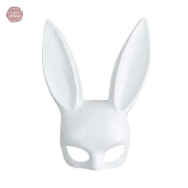 Masque BDSM inspiré d'un lapin pour pimenter vos jeux