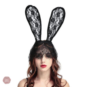 Masque Lapin en Dentelle pour BDSM