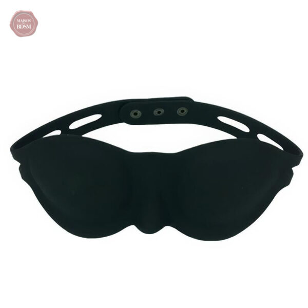Masque silicone pour les yeux, accessoire BDSM