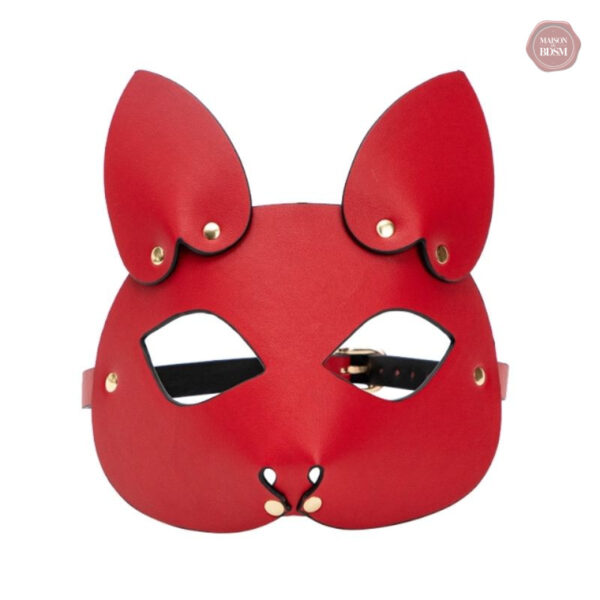 masque-renard-sexy-1 Masque sexy en forme de renard pour jeux BDSM